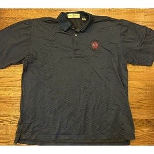Vintage Golf Polo Shirt Top Pebble Beach Fairway & Greene Golf Blue Men’s large